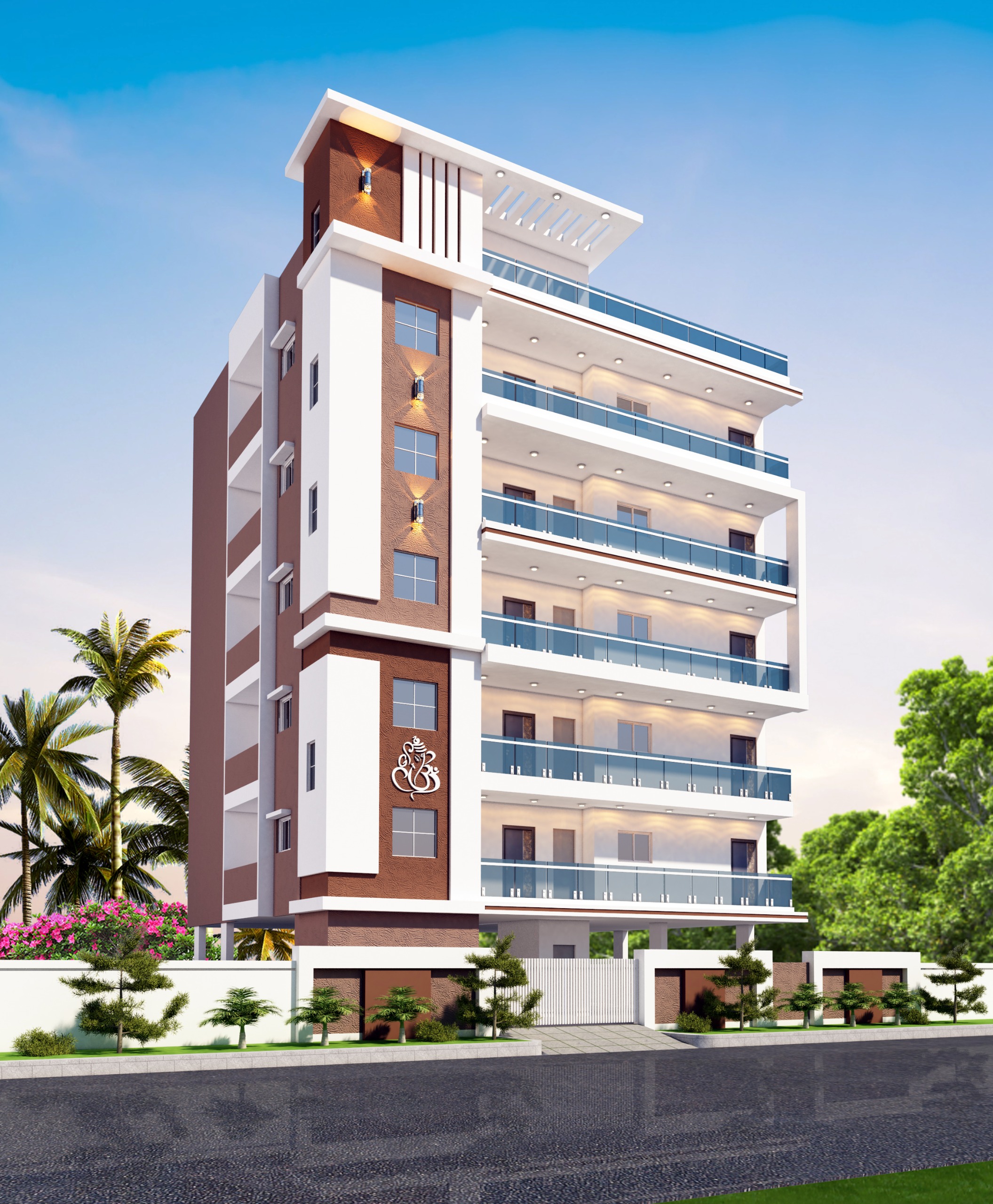 Vaarahi SkyRise Front Elevation - 2 BHK Residential Apartment Hyderabad